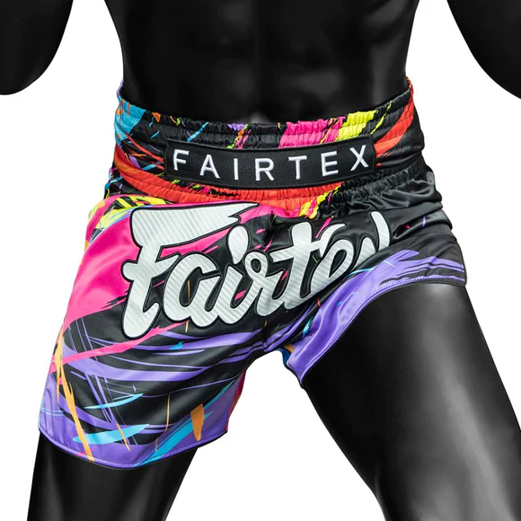 BS1934 World Music Black New Muay Thai Boxing Shorts - Image 6