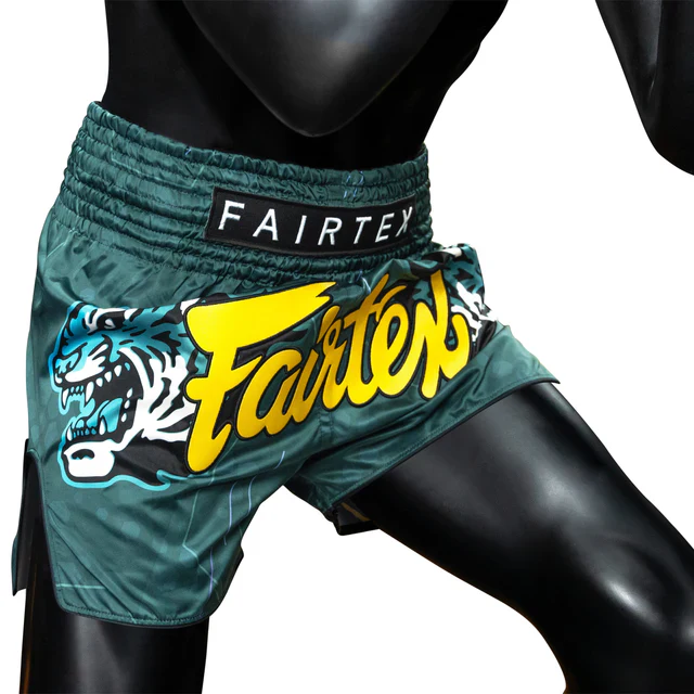 BS1952 Jungle Hunter Slim Cut Muay Thai Boxing Shorts - Image 4