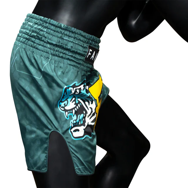 BS1952 Jungle Hunter Slim Cut Muay Thai Boxing Shorts - Image 5