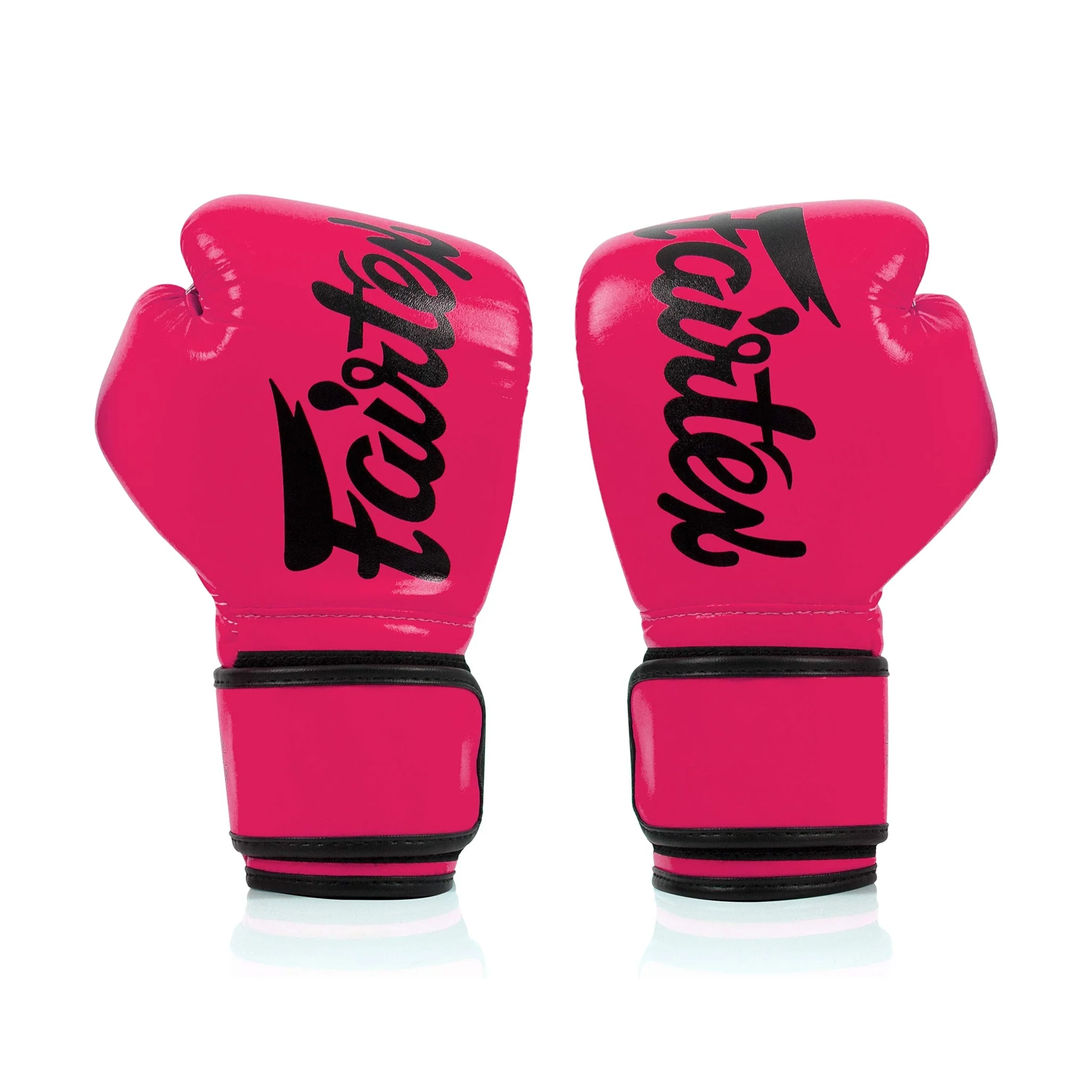 Fairtex BGV14 Pink/Black Muay Thai Boxing Glove (8 oz)- Sale - Image 4
