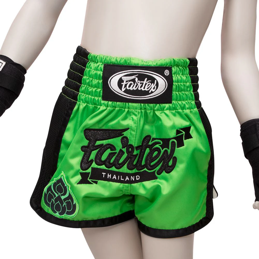 Fairtex Kids Muay Thai Boxing Shorts - BSK2106 "Siam" - Image 4