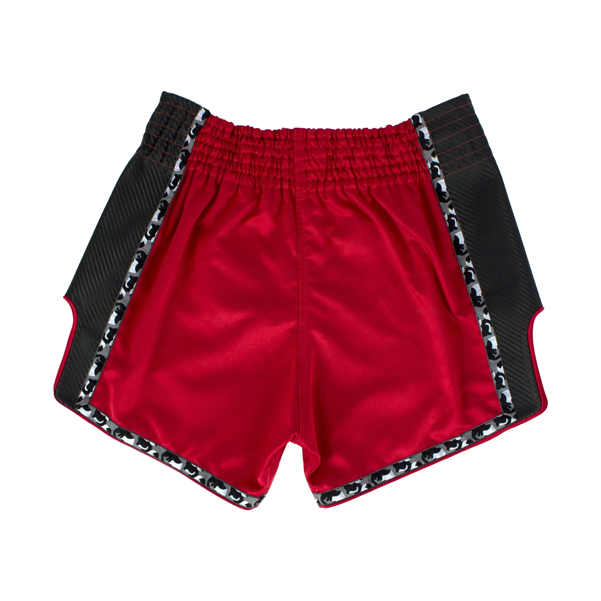 Fairtex BS1703 Red Slim Cut Muay Thai Boxing Short - Image 2