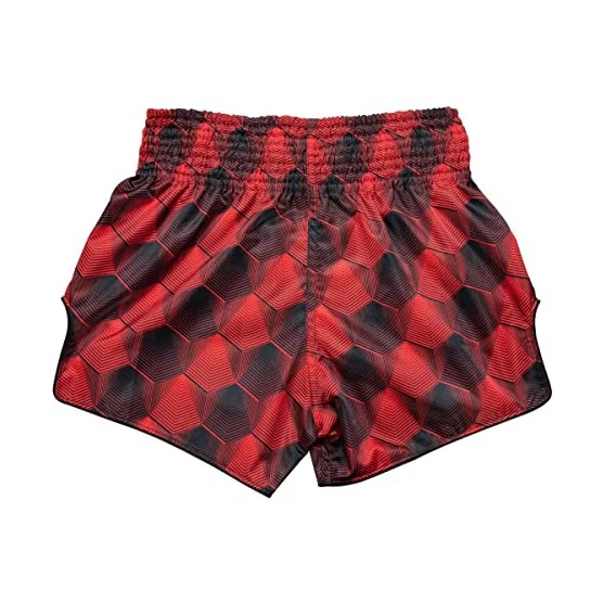 Fairtex BS1919 Stealth Red Slim Cut Muay Thai Boxing Short - Image 2