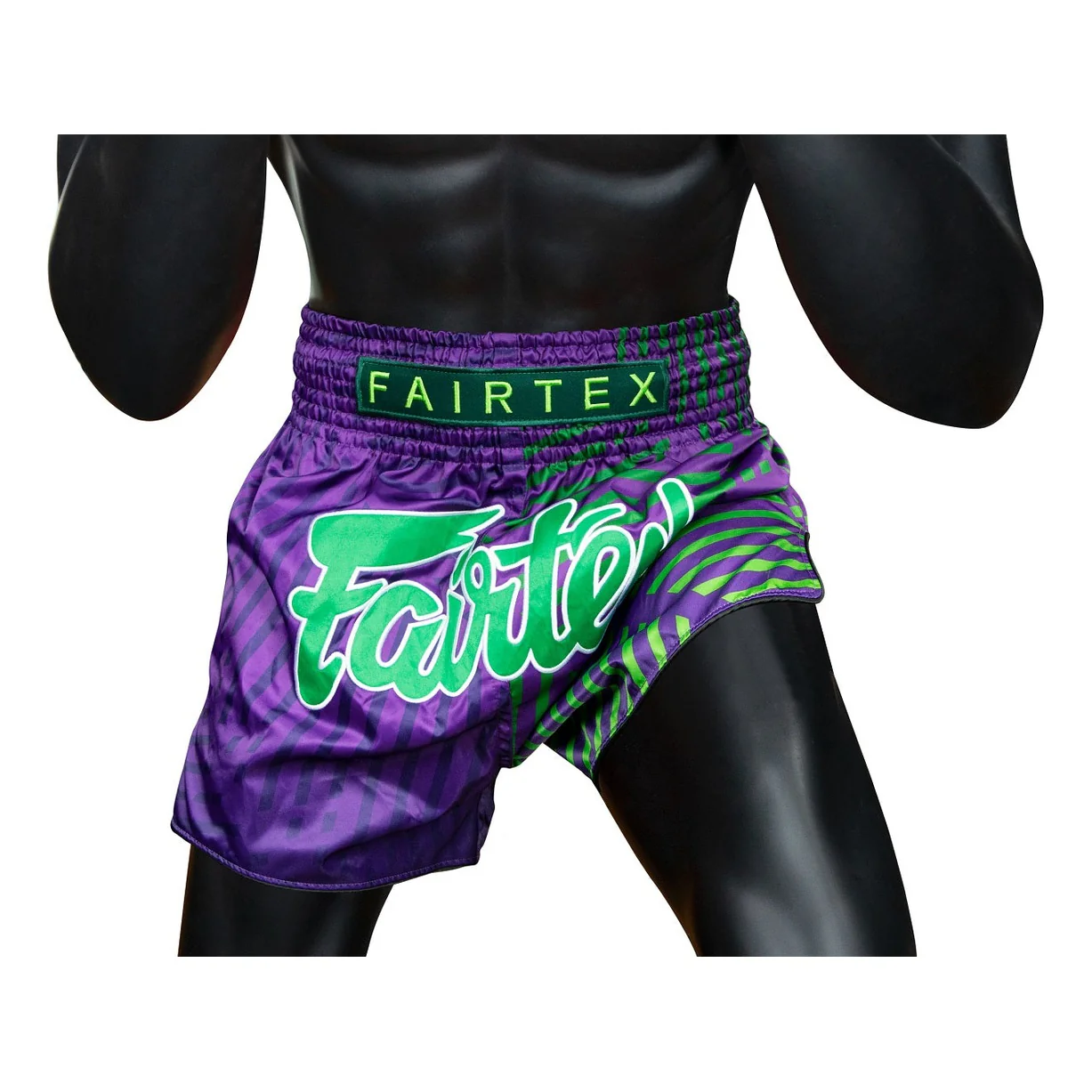Fairtex BS1922 Racer Purple Slim Cut Muay Thai Boxing Shorts - Image 5