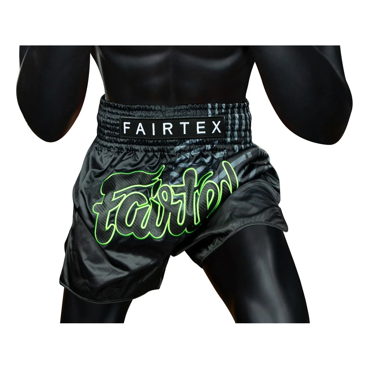 Fairtex BS1924 Racer Black Slim Cut Muay Thai Boxing Shorts - Image 6