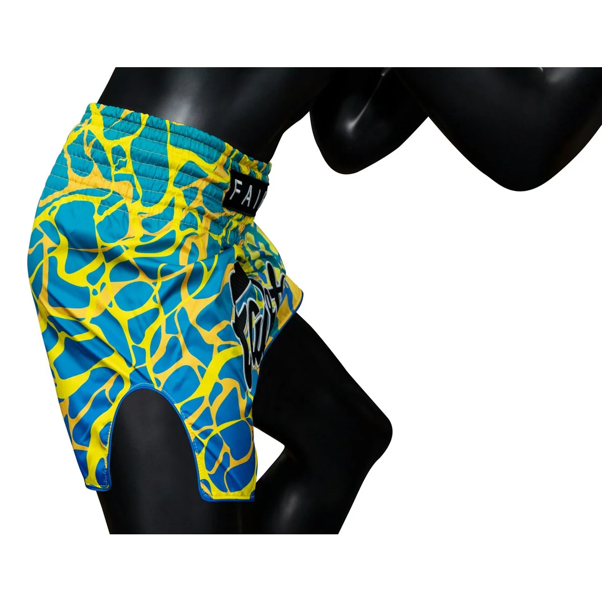 Fairtex BS1927 Magma Green Slim Cut Muay Thai Boxing Shorts - Image 4