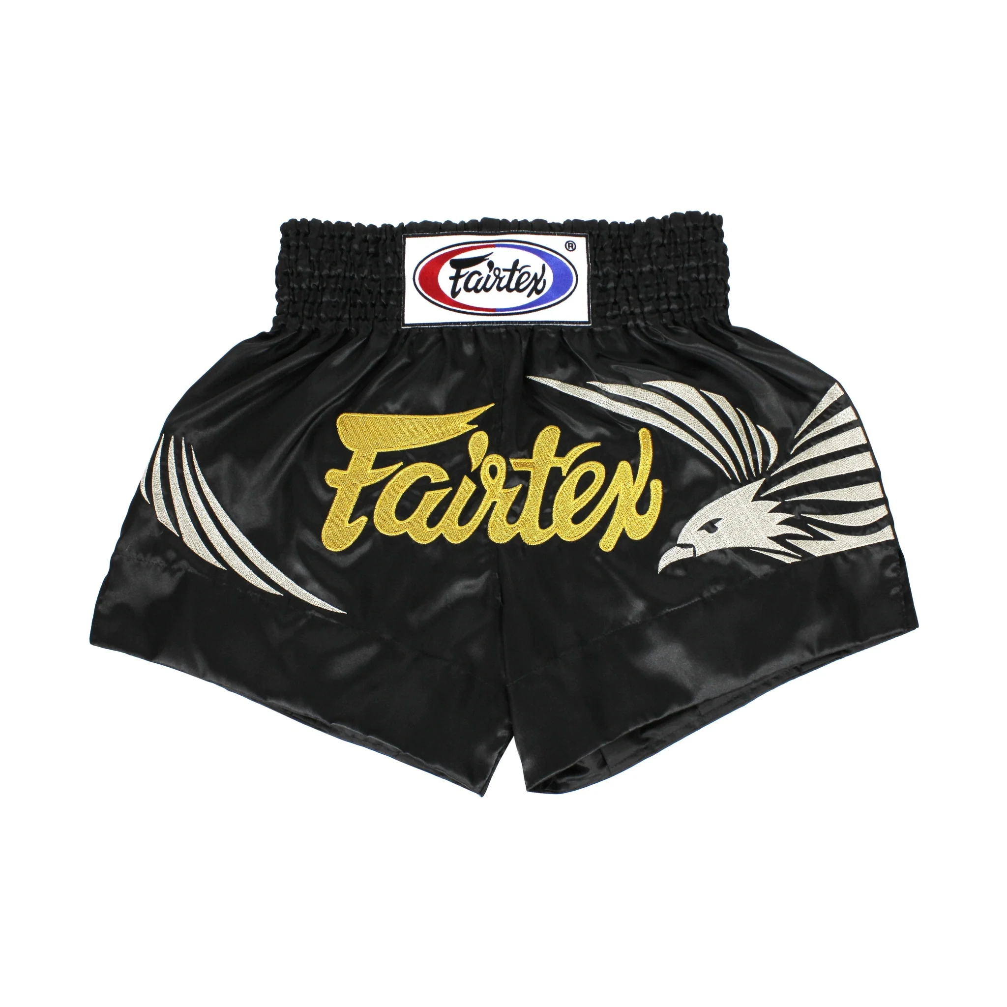 Fairtex BS0657 Eagle Black Muay Thai Boxing Short
