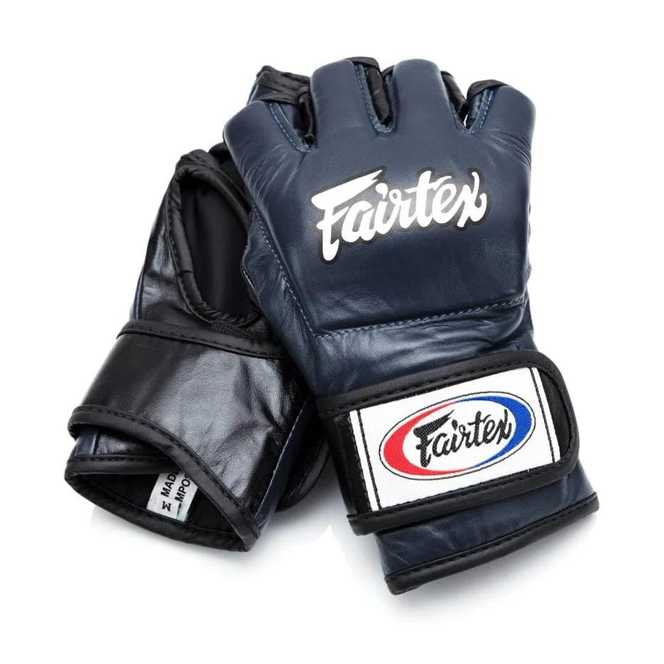 Fairtex FGV12 MMA Gloves — Genuine Leather Open-Palm Muay Thai & Grappling Gloves | ONE Championship Official - Image 4