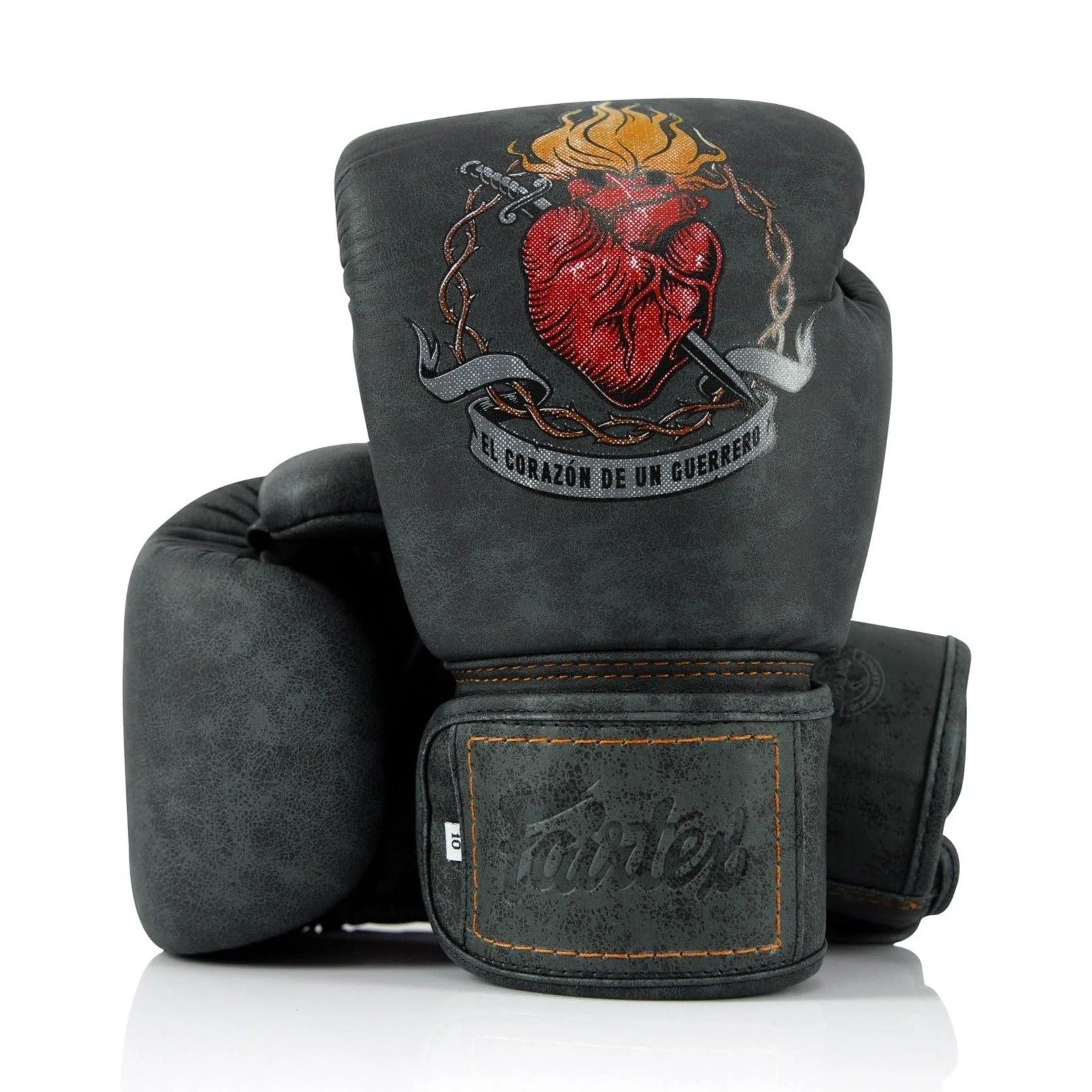 Fairtex Heart of a Warrior Premium Muay Thai Boxing Glove - Limited Edition