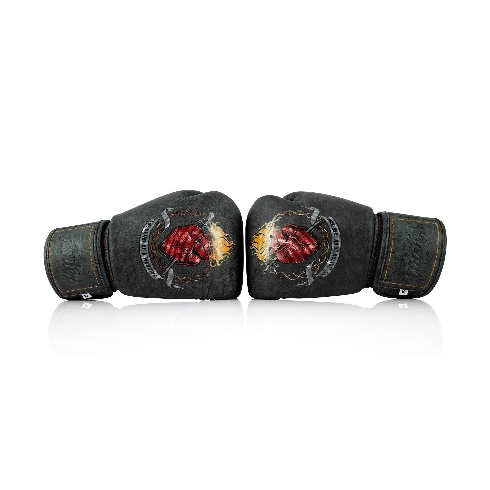 Fairtex Heart of a Warrior Premium Muay Thai Boxing Glove - Limited Edition - Image 11