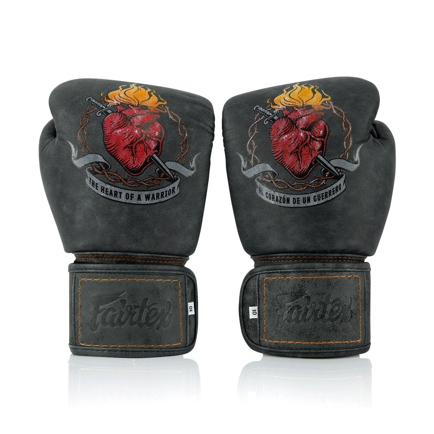 Fairtex Heart of a Warrior Premium Muay Thai Boxing Glove - Limited Edition - Image 4