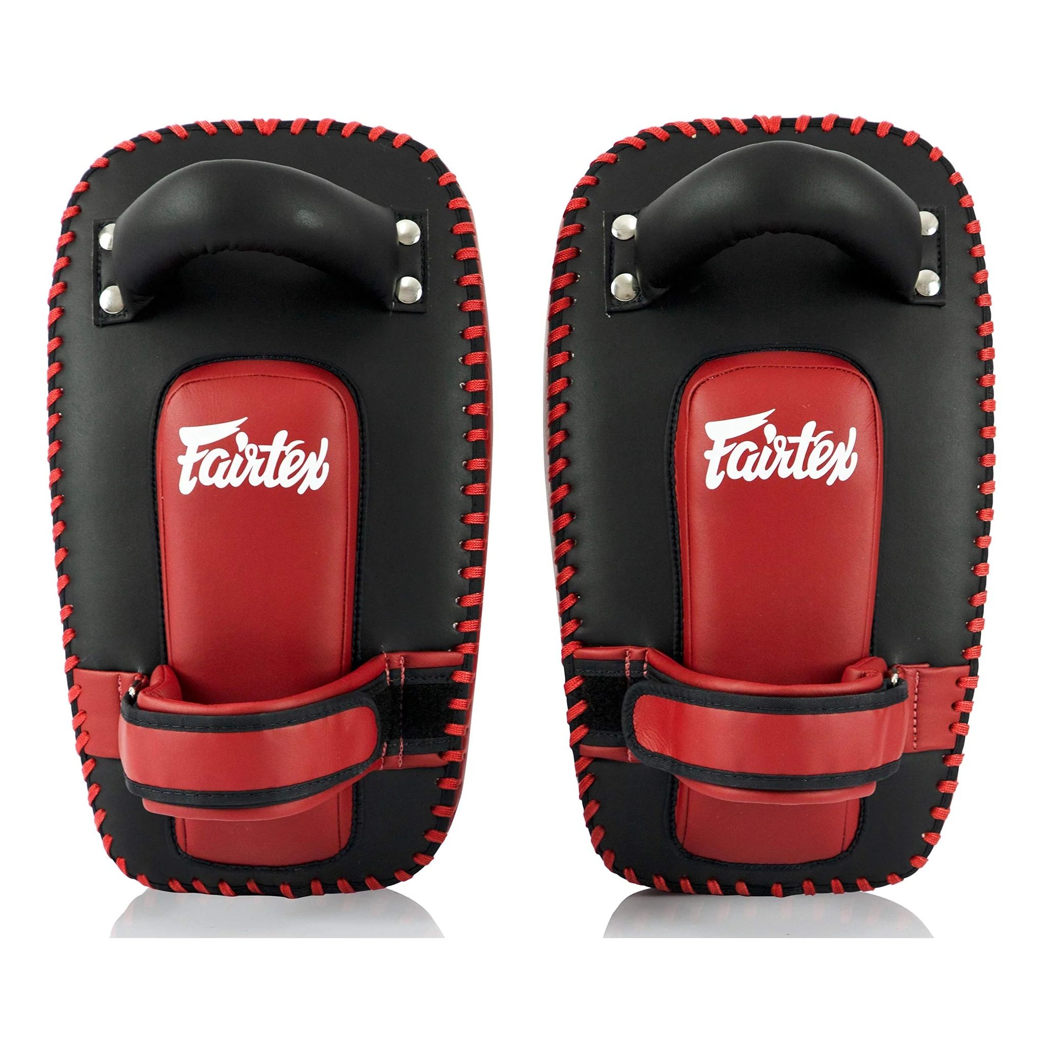 Fairtex KPLC6 Muay Thai Curved Small Pad - Black, Gold, Black/Red - Image 8