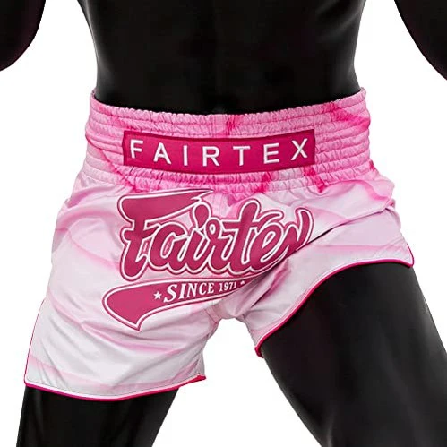 Fairtex BS1914 Pink Alma Slim Cut Muay Thai Boxing Short - Image 4