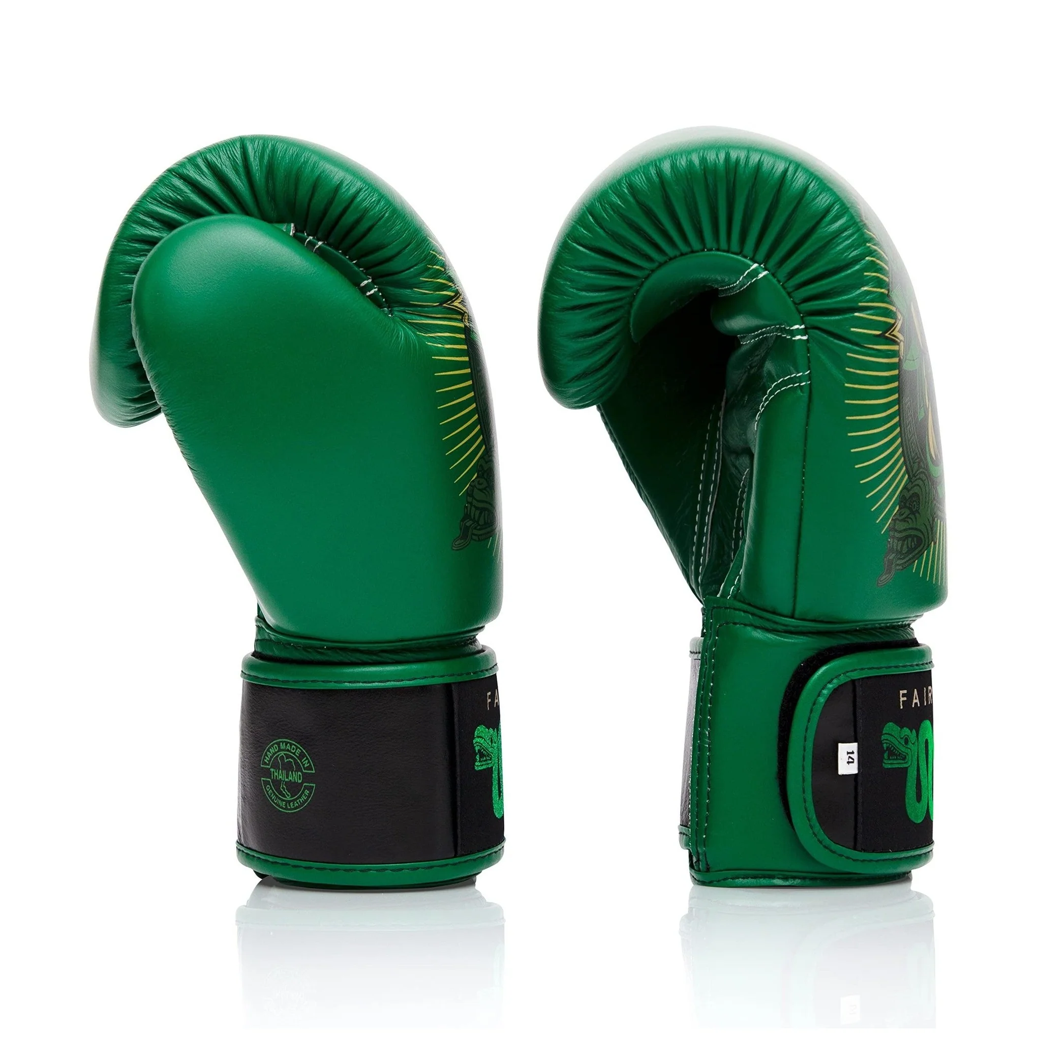 Fairtex Resurrection Premium Muay Thai Boxing Glove - Limited Edition Tom Atencio Collaboration (8 oz)- Sale - Image 4