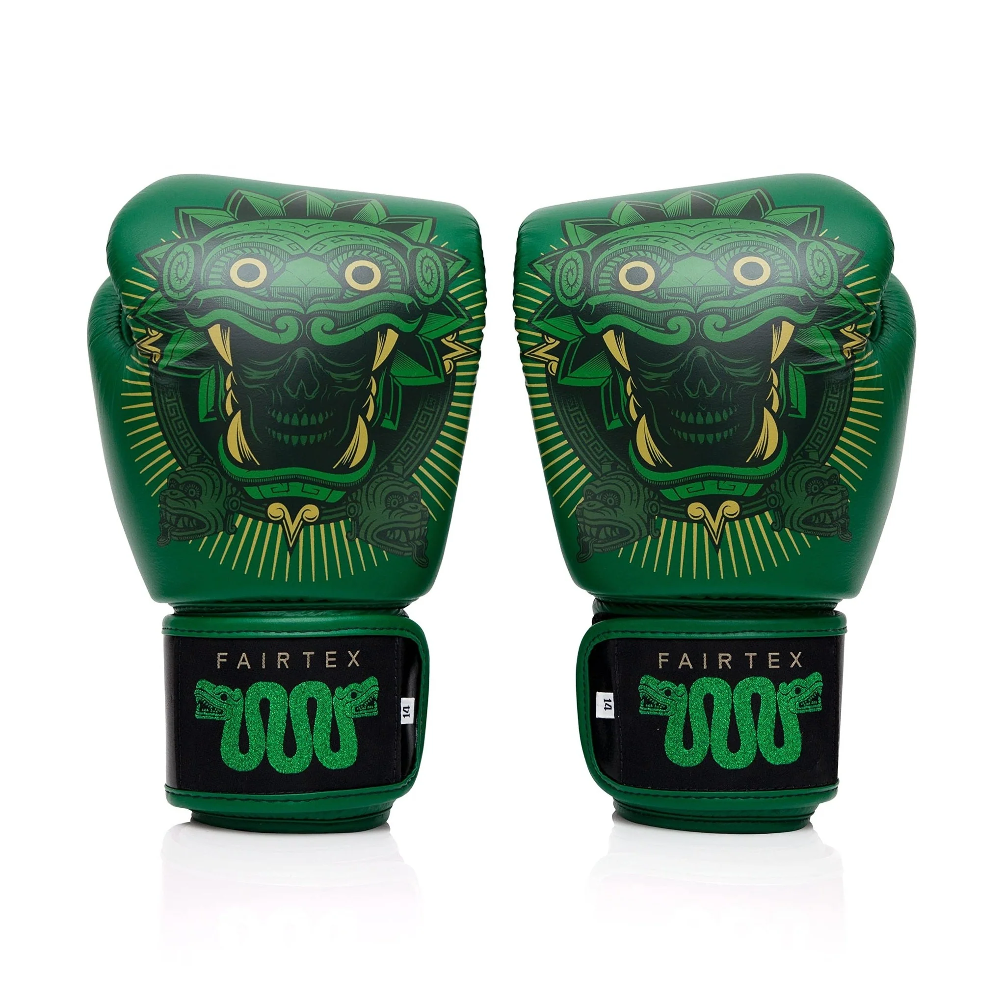 Fairtex Resurrection Premium Muay Thai Boxing Glove - Limited Edition Tom Atencio Collaboration (8 oz)- Sale - Image 5