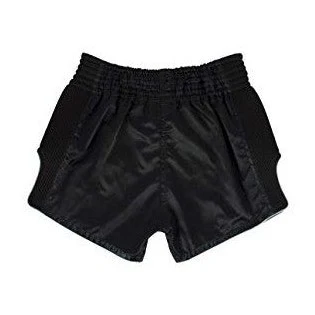 Fairtex BS1708 Black Slim Cut Muay Thai Boxing Short - Image 2