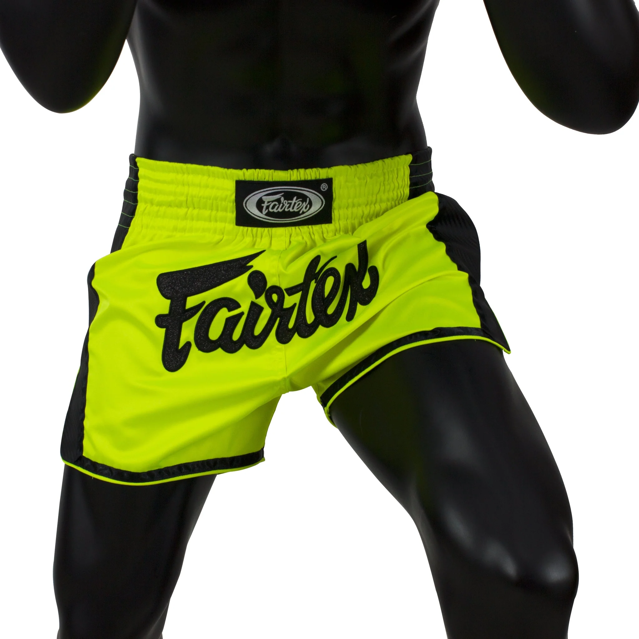Fairtex BS1706 Green Slim Cut Muay Thai Boxing Short - Image 4