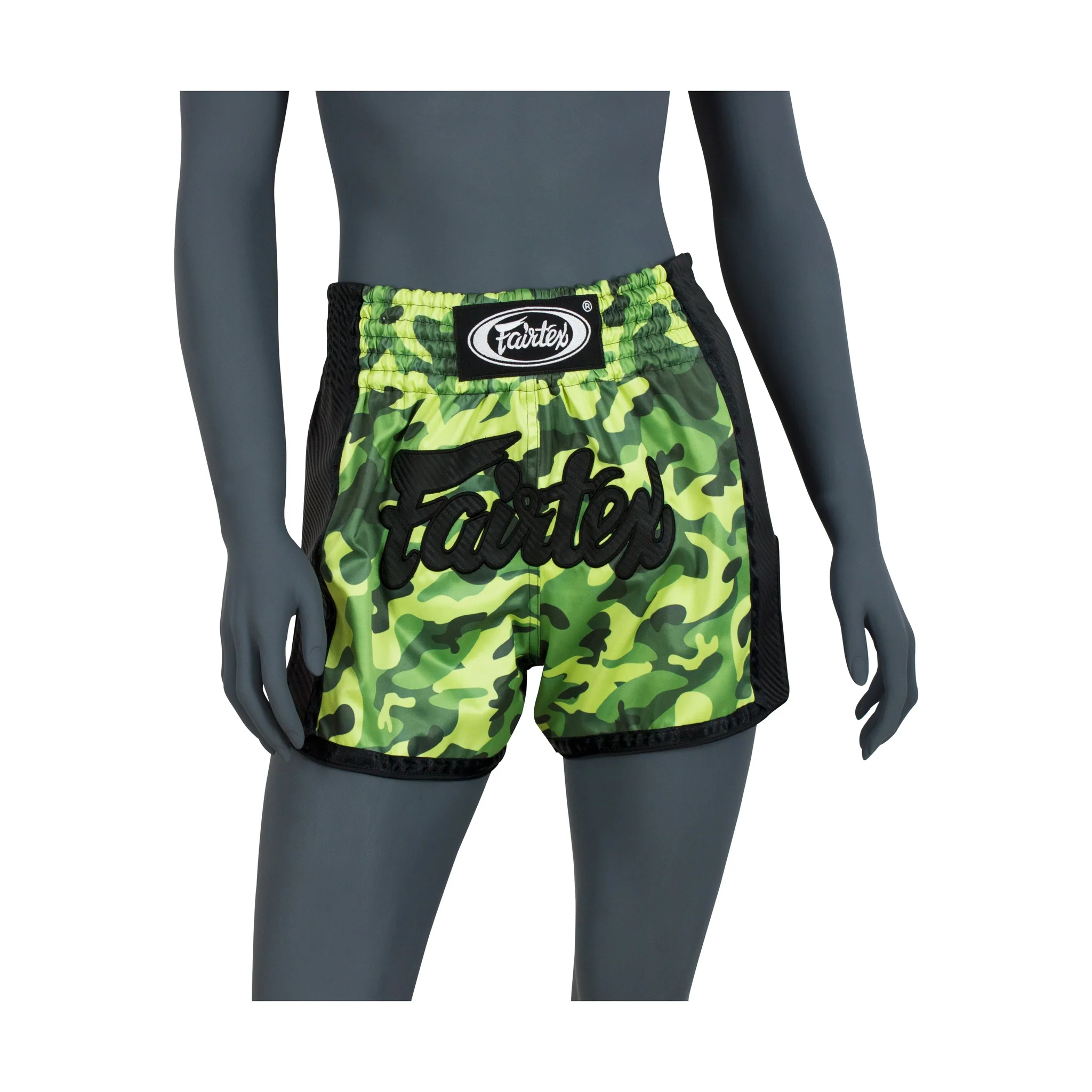 Fairtex BS1710 Green Camo Slim Cut Muay Thai Boxing Short - Image 7