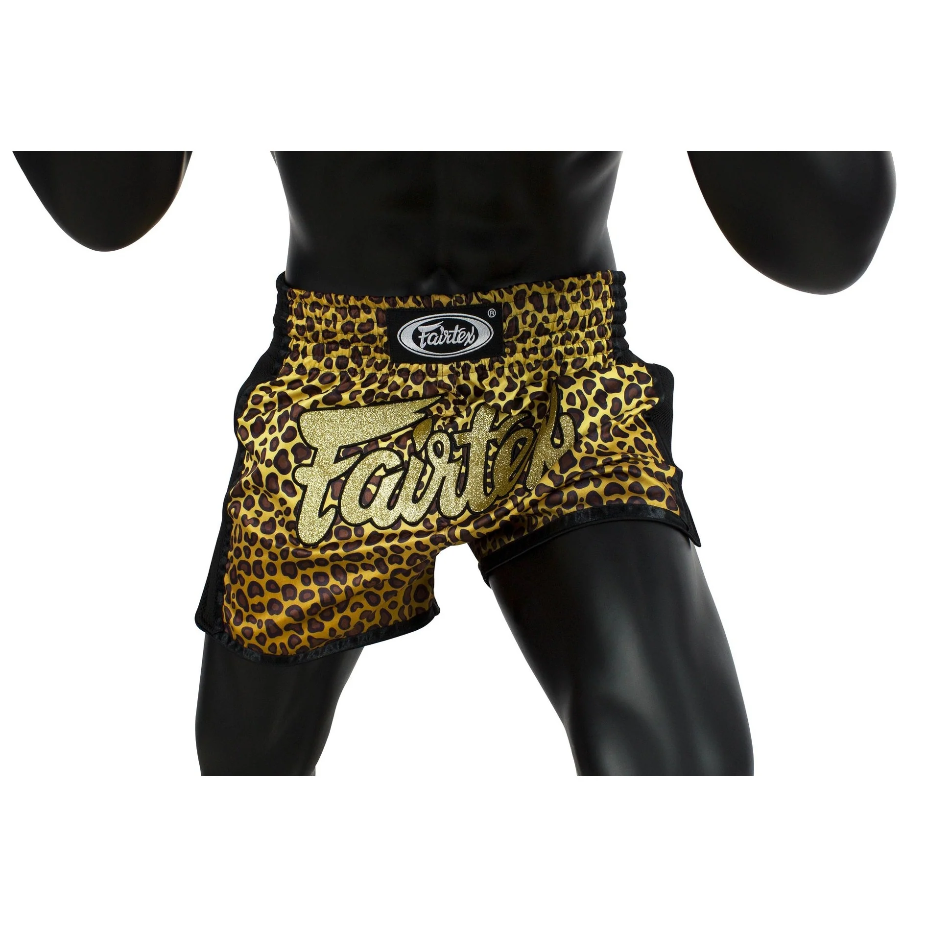 Fairtex BS1709 Leopard Slim Cut Muay Thai Boxing Short - Image 4