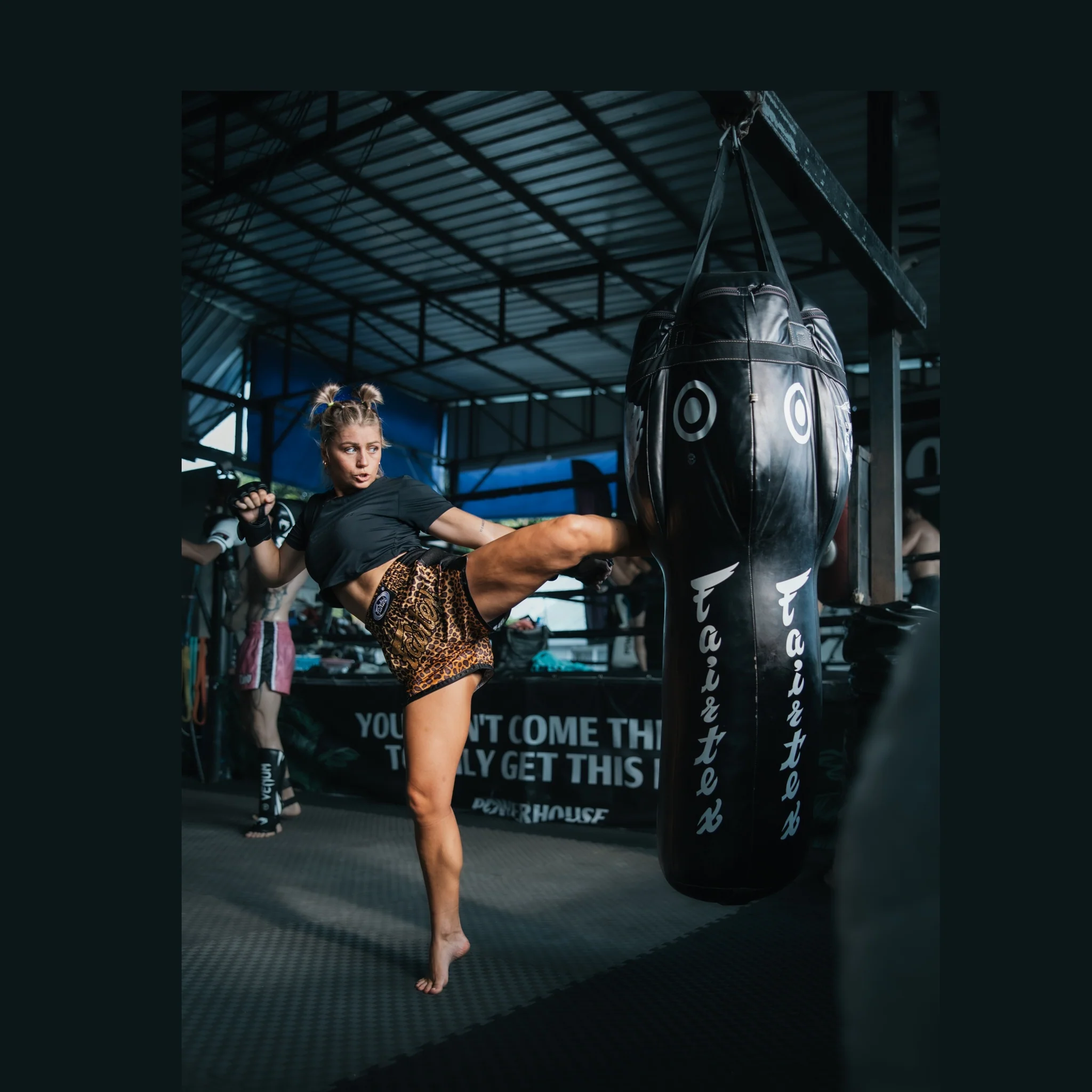 Fairtex BS1709 Leopard Slim Cut Muay Thai Boxing Short - Image 7