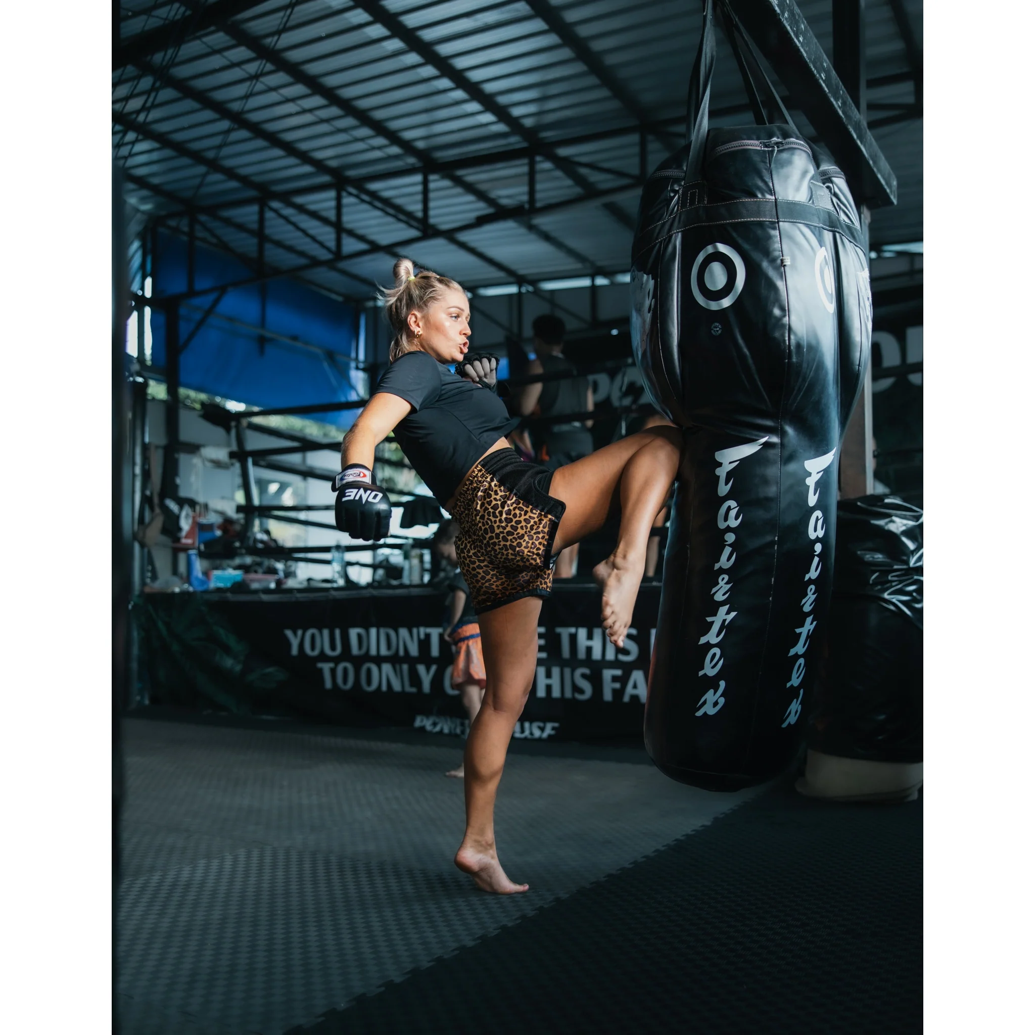 Fairtex BS1709 Leopard Slim Cut Muay Thai Boxing Short - Image 9
