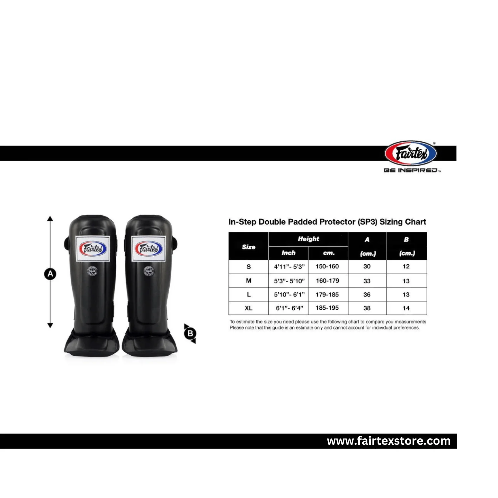 Fairtex SP3 Pro Style Muay Thai Shin Guard - Image 3