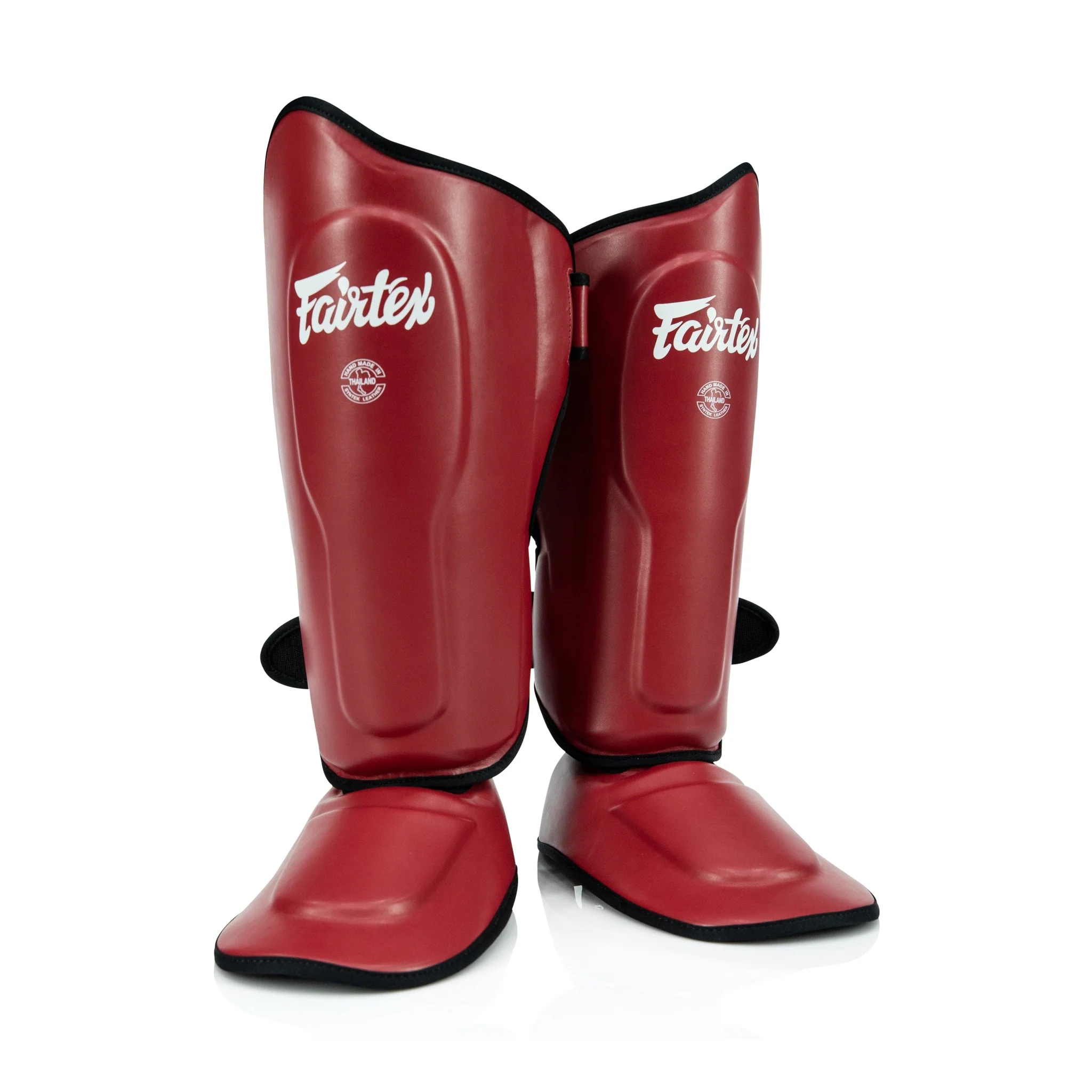 Fairtex SP9 Ultra Ergo Shin Pads | Muay Thai, Kickboxing Shin Guards Made with Syntek Leather - Image 4