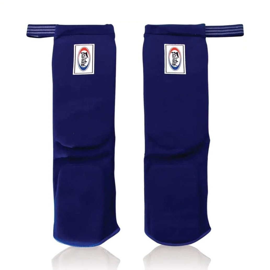 Fairtex SPE1 Fabric Kickboxing MMA Muay Thai Padded Shinguards - Image 2