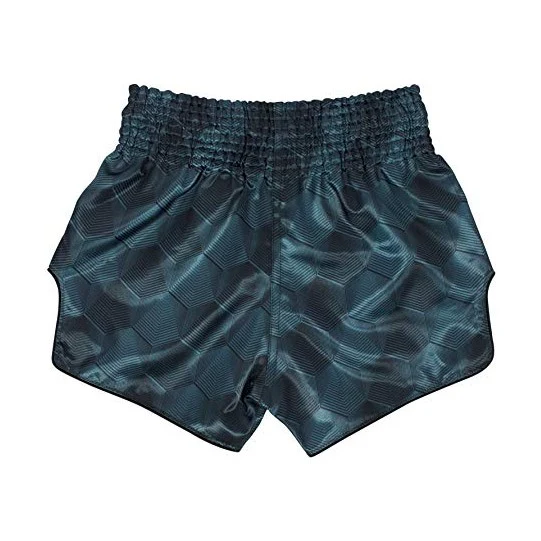 Fairtex BS1902 Stealth Grayish Green Slim Cut Muay Thai Boxing Short - Image 2