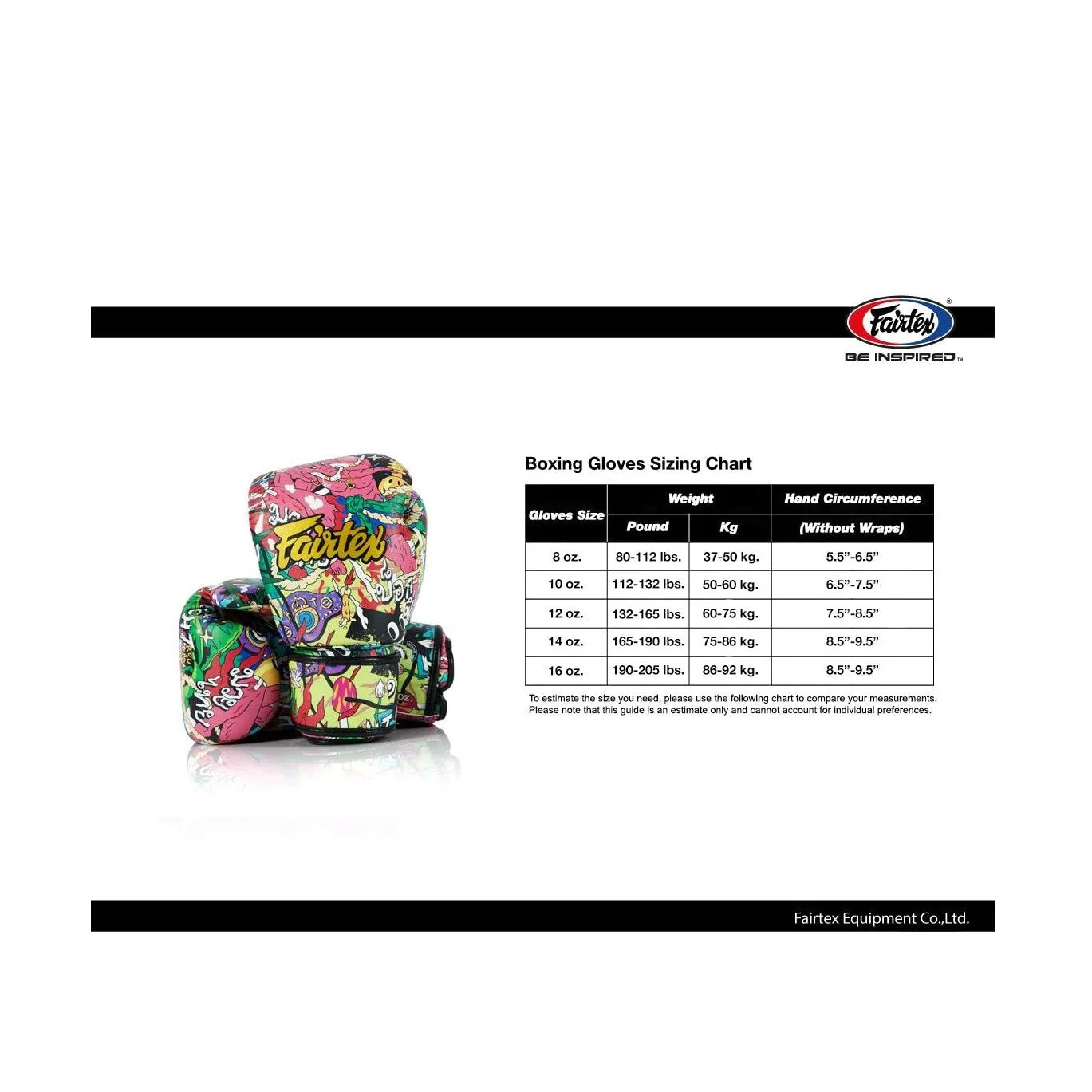 Fairtex X URFACE Muay Thai Boxing Glove - Limited Edition - Image 3