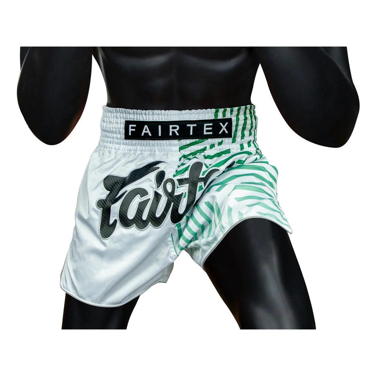 Fairtex BS1923 Racer White Slim Cut Muay Thai Boxing Shorts - Image 7